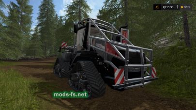 CASE IH QUADTRAC — трактор для лесозаготовки