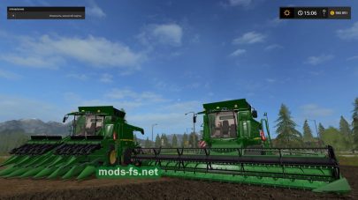 Мод комбайнов JOHN DEERE T SERIES OFFICIAL