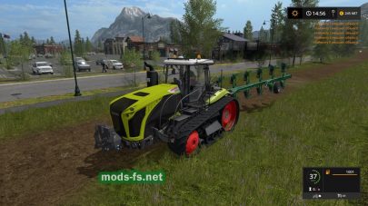 Мод трактора CLAAS XERION TT