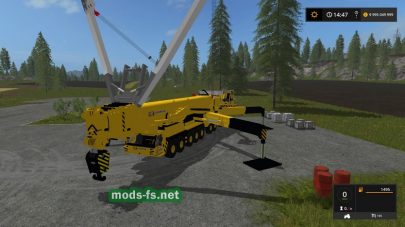 Мод крана Caterpillar Crane