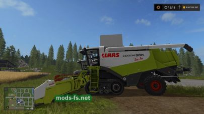 CLAAS LEXION 580 mods