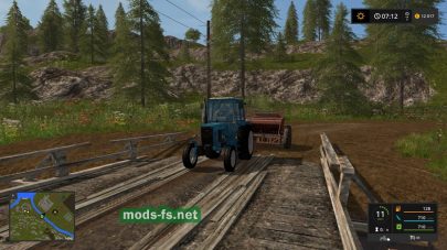 Старая деревня в игре FS 17