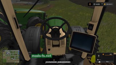 Мод трактора JOHN DEERE 8020