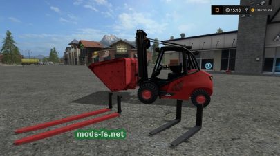 LINDE H40D FORKLIFTER для FS 2017