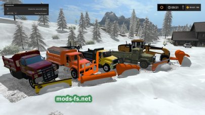 Как горнуть снег в игре Farming Simulator 2017