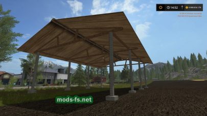 Мод навеса SOLAR SHED