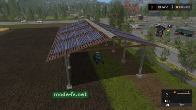 SOLAR SHED для FS 2017