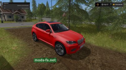 Мод внедорожника BMW для Farming Simulator 2017