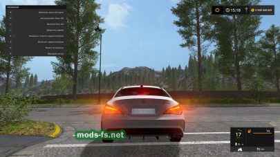 Мод Mercedes Benz CLA 45 AMG для FS 17