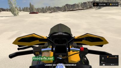 Snowmobile Ski Doo для Farming Simulator 2017