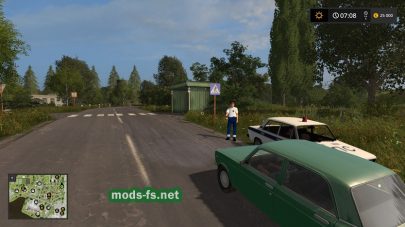 Трафик в игре FS 2017