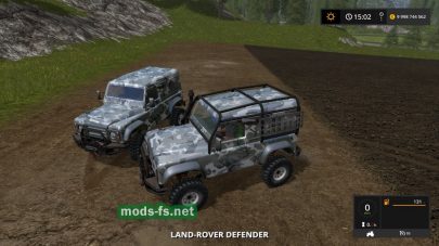 Landrover Defender mods