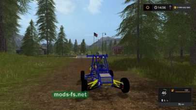 Crazy Kart в игре Farming Simulator 2017