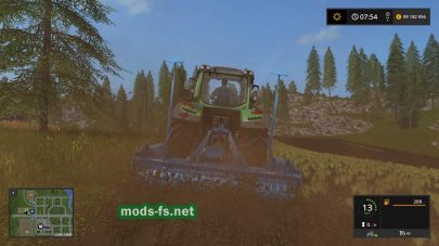 Lemken Zirkon 10/300 для Farming Simulator 2017