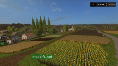 Огороды в игре Farming Simulator 2017