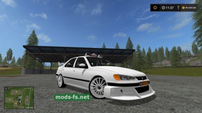 Автомобиль Peugeot 406 для Farming Simulator 2017