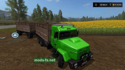 Мод грузовика Kraz-65053