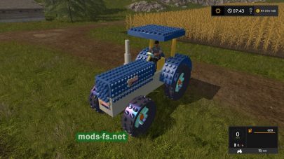 Мод трактора Crazy Lego Tractor