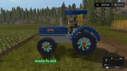 «Crazy Lego Tractor» mods