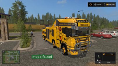 FS17 Scania R500 Abschlepper