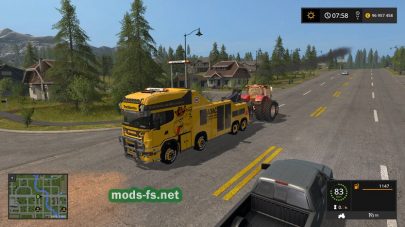 Мод FS17 Scania R500