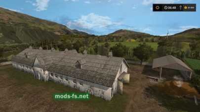 Коровник на карте Bolusowo Map FS 17