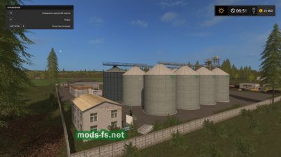 Цистерны для хранения зерна в FS 17