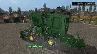 Скриншот мода комбайна «John Deere 7760»