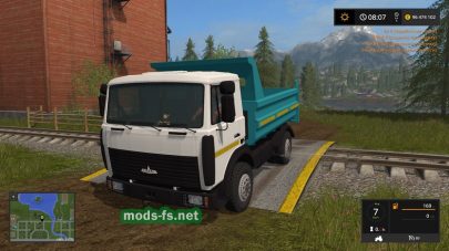 Скриншот мода «FS17 MAZ 5551»