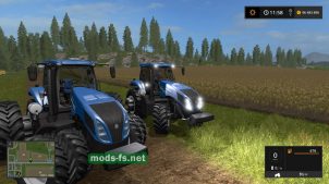 Трактор Newholland T8BR для FS 2017