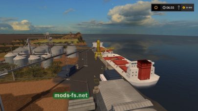 Морской порт в игре FS 2017