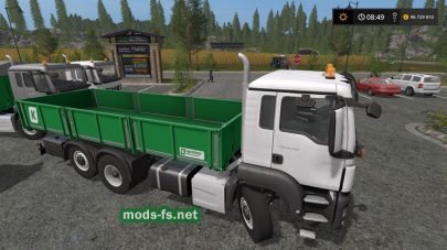 MAN TGS 6X6 L DAY CAB в игре Farming Simulator 2017