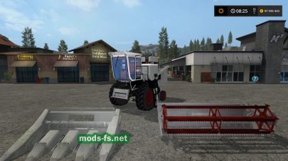 Пак на комбайн Farming Simulator 2017 с жатками