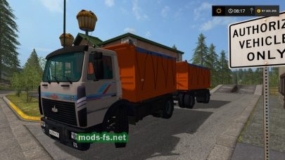 FS17 Maz 5551 pricep