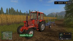 Советский трактор в игре FS 2017