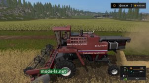 Комбайн RSM в игре Farming Simulator 2017