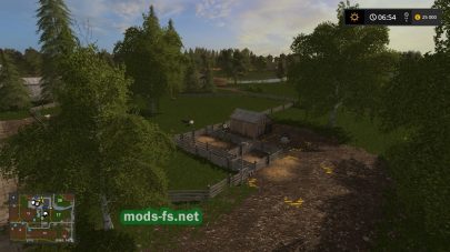 Карта для Farming Simulator 2017 на слабых компьютерах