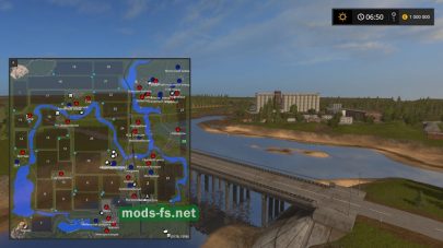 Схема карты «Russia Map» v1.03