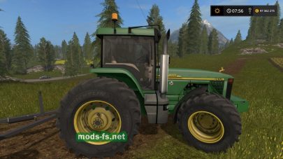 John Deere 8400 для Farming Simulator 2017