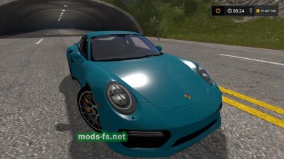 Porsche 911 Turbo S для Farming Simulator 2017