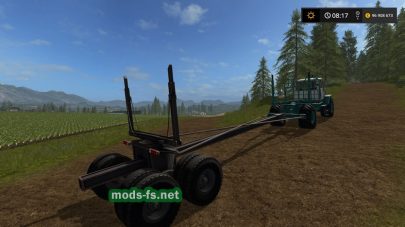 T-150K для перевозки леса в игре FS 17