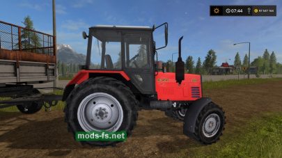 Трактор Беларус 820 в игре FS 17