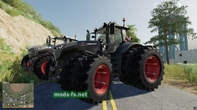 Fendt 1000 Vario Black Beauty для игры Farming Simulator 2019