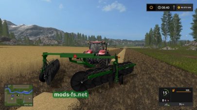 Скриншот мода «Frontier WR5417 Hay Rake»