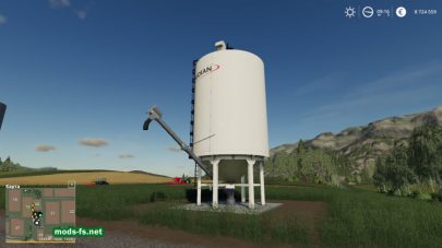 Мод Placeable Lime Station W/Auger в FS 19