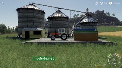 FS19 Large Grain Silo