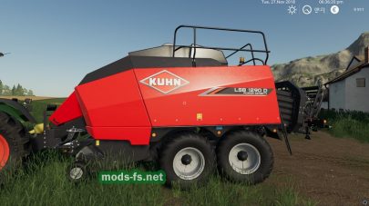 Kuhn LSB1290D для Farming Simulator 2019