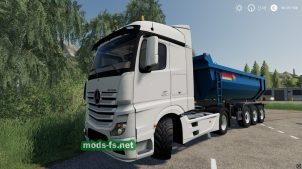 Mercedes Actros MP4 для Farming Simulator 2019