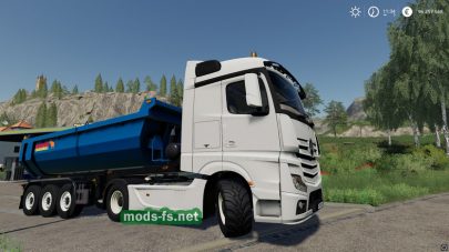 Мод на тягач Mercedes Actros MP4