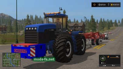Мод трактора New Holland 9882